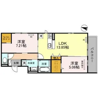 エヌ プレミール【3階】の間取り