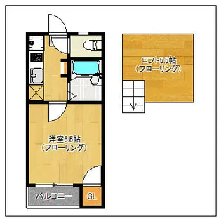 チェリーハウス博多【101号室】の間取り