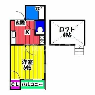 アンネット博多駅南【1階】の間取り