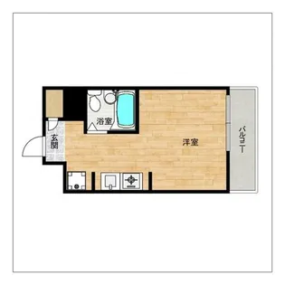 千石ビル【605号室】の間取り