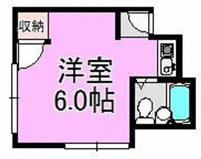 ジネイズ高井田【2階】の間取り