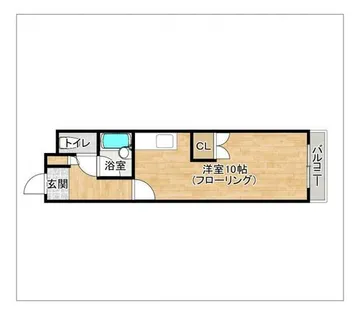 メゾンド丸善【5階】の間取り