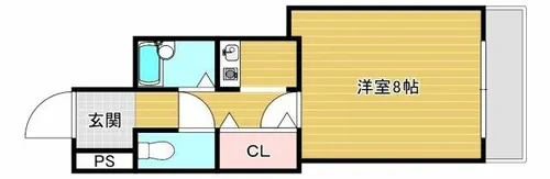 グレース和泉【2階】の間取り