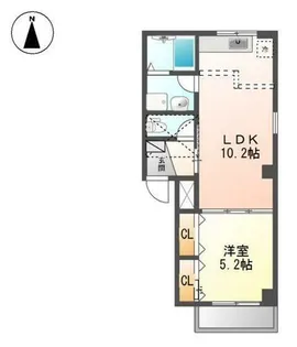 COMFORT上の町【2階】の間取り