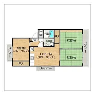 エクセレント村嶋【303号室】の間取り