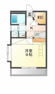 アクセス中原【101号室】の間取り