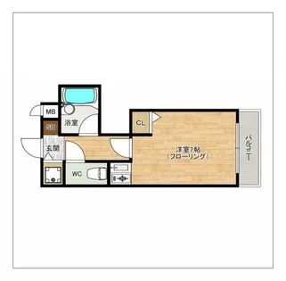 ライオンズマンション六本松第3【1階】の間取り