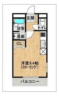 サンコーポバンビ【1階】の間取り