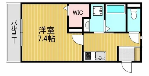 グランデール【1階】の間取り