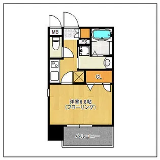 エンクレスト博多MATE【12階】の間取り