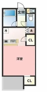 セザンヌ飯村 A【1階】の間取り