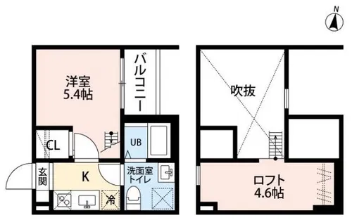 ALLURE 358【2階】の間取り