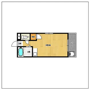 ビラコーポ和白【3階】の間取り