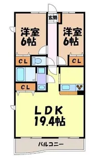 マ・ピエス E Ⅲ【1階】の間取り