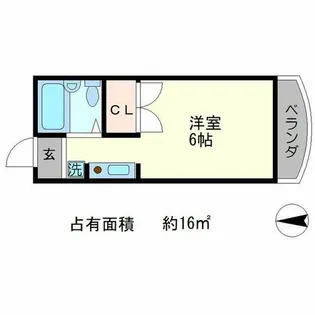 ただすの森 下鴨【2階】の間取り