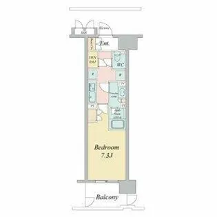 ラフィシア上前津(Rafficia Kamimaezu)【0510号室】の間取り