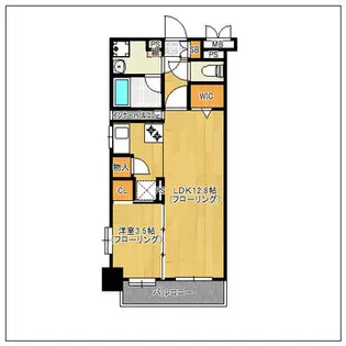アクタス博多アネックス【901号室】の間取り