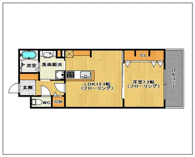モントーレ香椎浜サーフタワーイーストウイング【16階】の間取り