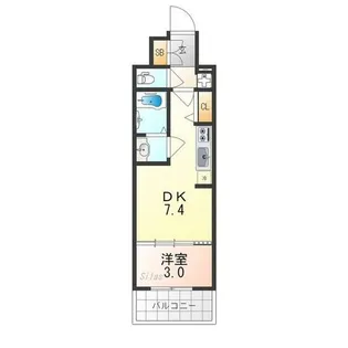 プレサンス京都東寺【1階】の間取り