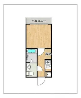 エステートモア諸岡【4階】の間取り