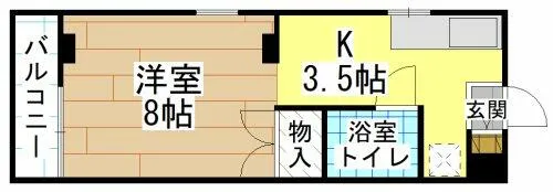 クライムハイツ寿山【3階】の間取り