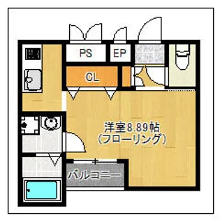 Branche藤崎【5階】の間取り