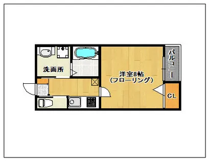 キーフル【2階】の間取り