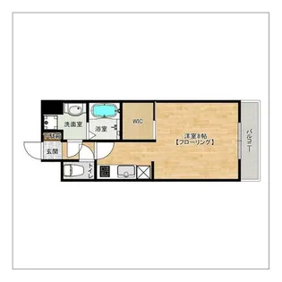 エンクレスト博多III【13階】の間取り