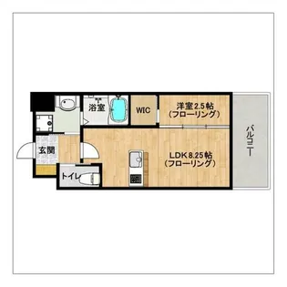 リファレンス竹下駅前【12階】の間取り