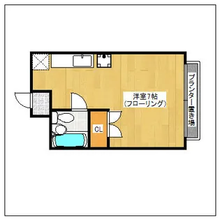 oasis金山【306号室】の間取り