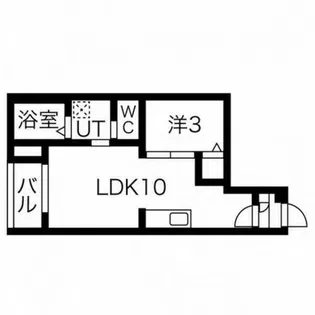 Warren juichiyaⅡ【2階】の間取り