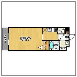 サクセス伊都【3階】の間取り