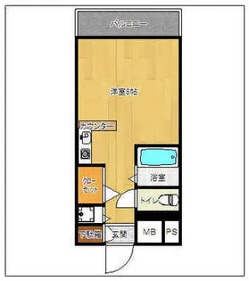 ピュアドーム井尻【5階】の間取り