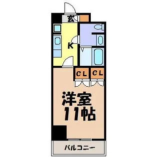 カーサステラ【8階】の間取り