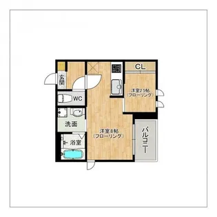 R-smart 悦陽重陽 (エツヨウジュウヨウ)【3階】の間取り