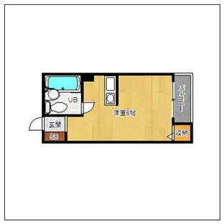 サンシャイン須崎【2階】の間取り