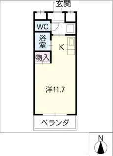 URBAN STAGE SHAMROCK【2階】の間取り