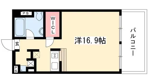 オスマンサスフラグランス【202号室】の間取り