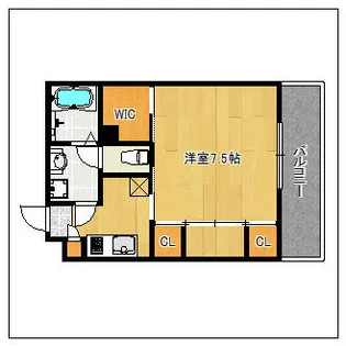 リブリ・Monolith Hakata【2階】の間取り