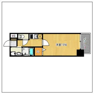 サヴォイリトリートハウス【2階】の間取り