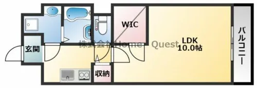 大阪府大阪市平野区瓜破東8丁目【マンション】の間取り