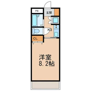 コーポエクセル2【2階】の間取り