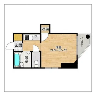 モンレーヴ別府I【2階】の間取り
