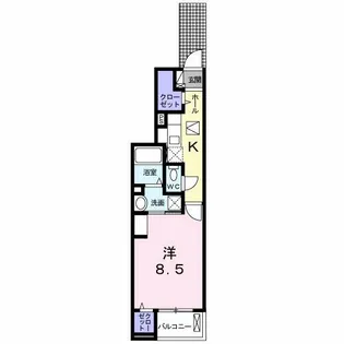 アール.エス.ホシザキ Ⅰ【1階】の間取り
