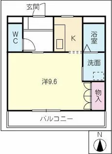 アメニティ・ハイツ【1階】の間取り