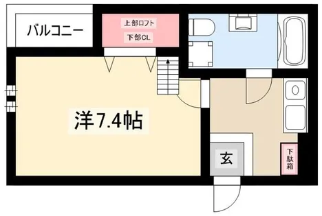 Green Hill【1階】の間取り