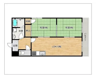 サンシャイン10【302号室】の間取り