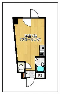 グローリーハイツ吉塚【8階】の間取り