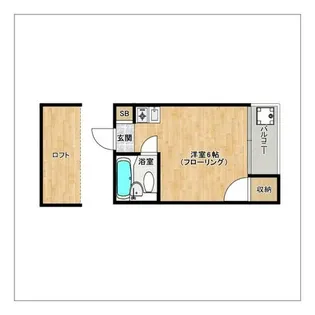 ユンゲルハイム輝国【103号室】の間取り