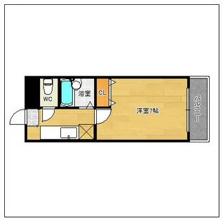 シャトー太宰府【301号室】の間取り